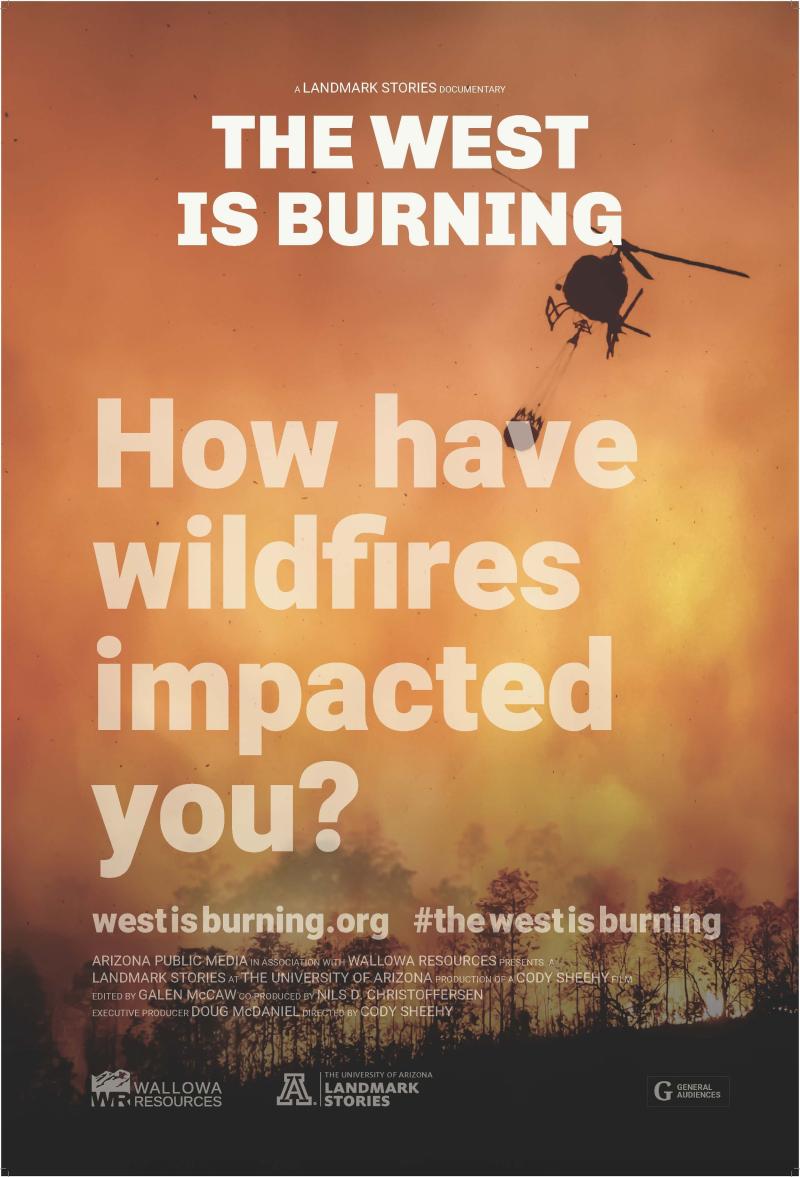 the west is burning poster